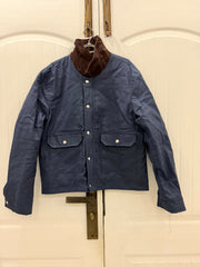 Heritage Canvas Field Barn Jacket — Midnight Navy