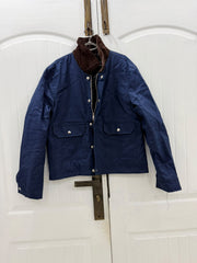 Heritage Canvas Field Barn Jacket — Midnight Navy