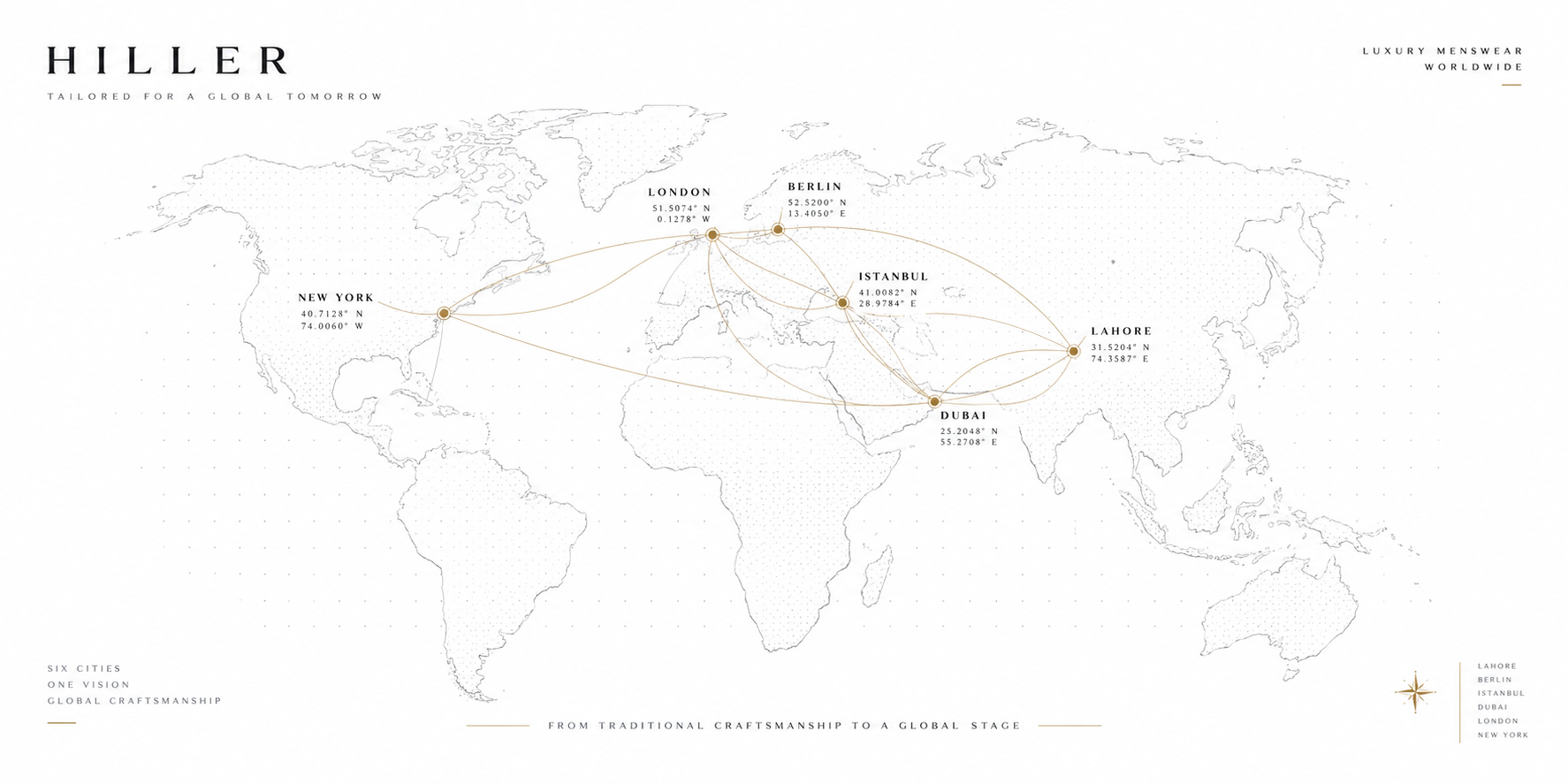 HILLER Global Metropolitan Footprint