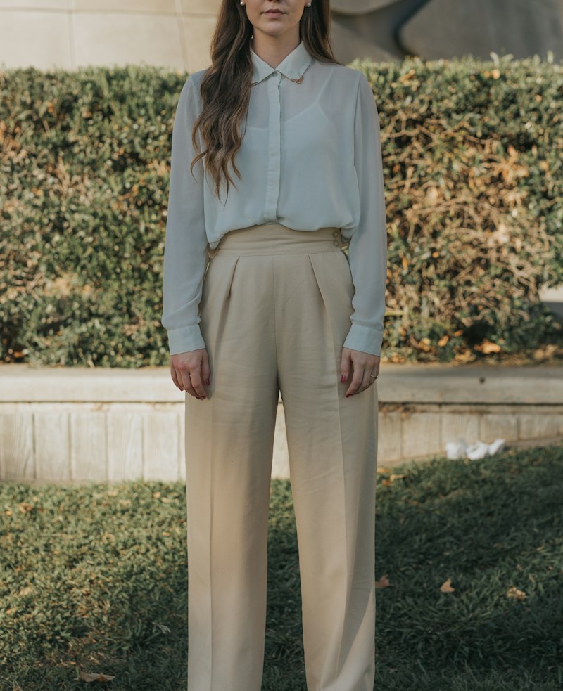 The Tokyo Pleated Trouser — Obsidian Black